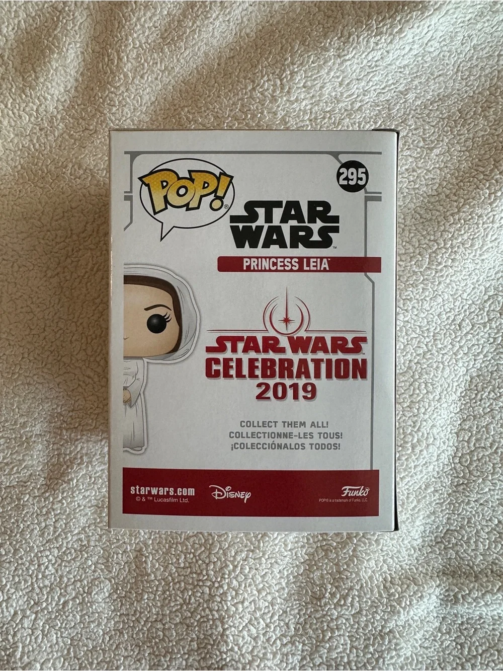 Princess Leia Gold Funko Pop - Picture 2 of 6